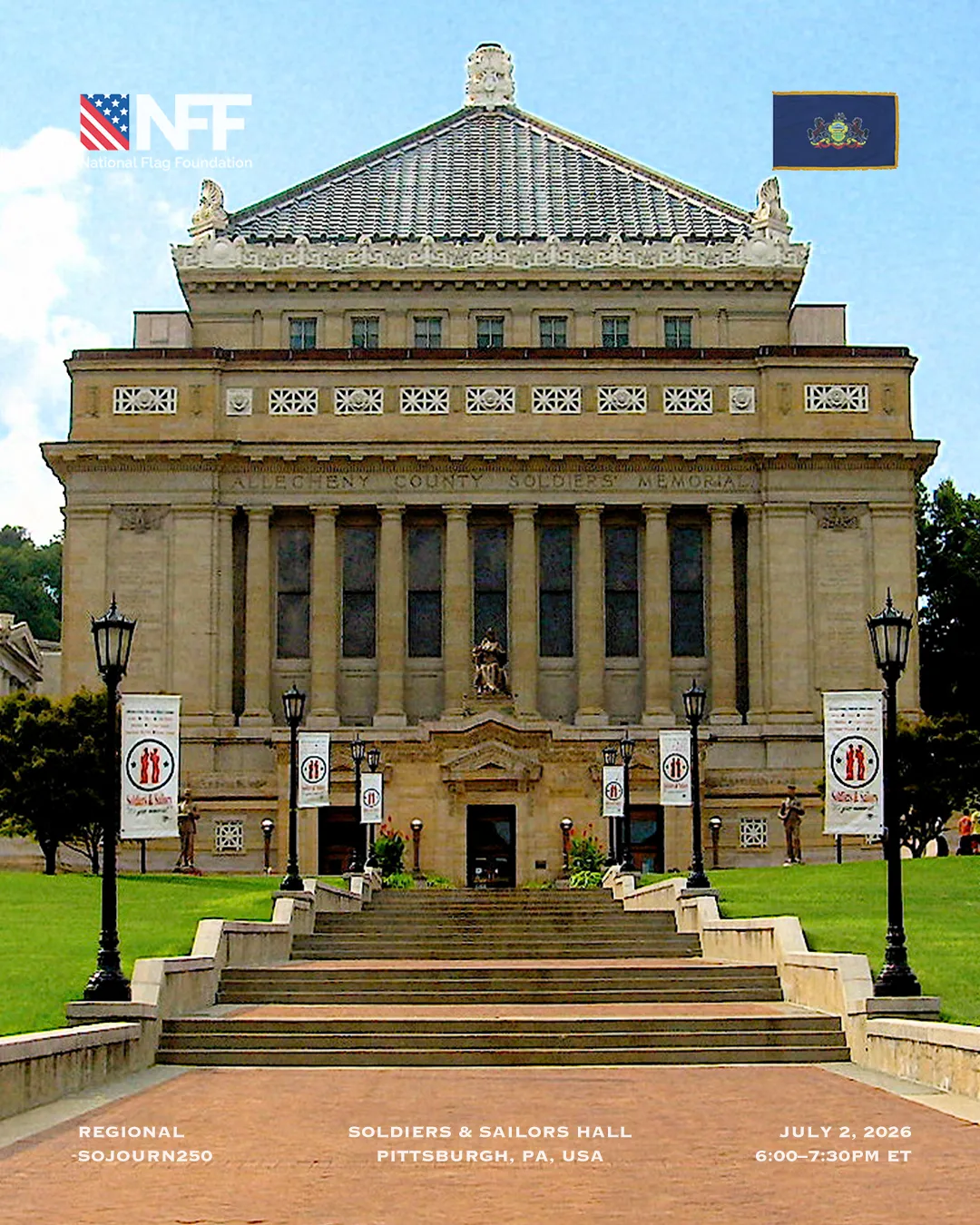 In Every Generation, Soldiers & Sailors Hall · PSO Americana Concert, Oakland. Thursday, July 2, 6:00 – 7:30 PM ET.