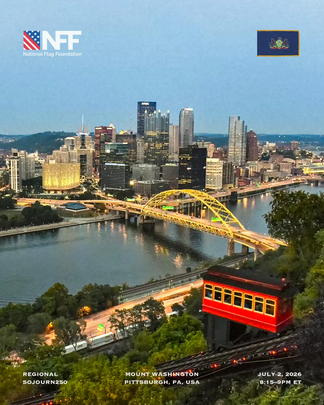 Reflection & Resolve, Mount Washington Sunset Honor Guard, Mount Washington. Thursday, July 2, 8:00 – 9:00 PM ET.